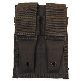 Funda Cargador Doble Pequeña Molle MFH Verde