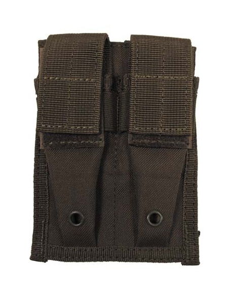 Funda Cargador Doble Pequeña Molle MFH Verde