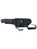 Set Cuchillo y Navaja con Linterna Led Negro MFH
