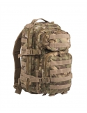 Mochila Táctica Militar MilTec US Assault SM 20 Litros Woodland Arid
