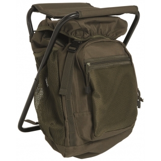 Mochila Táctica Militar MilTec Asiento 20 Litros Verde