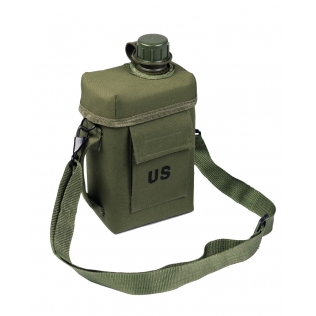 Cantimplora Patrulla Militar MilTec Verde