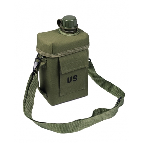 Cantimplora Patrulla Militar MilTec Verde