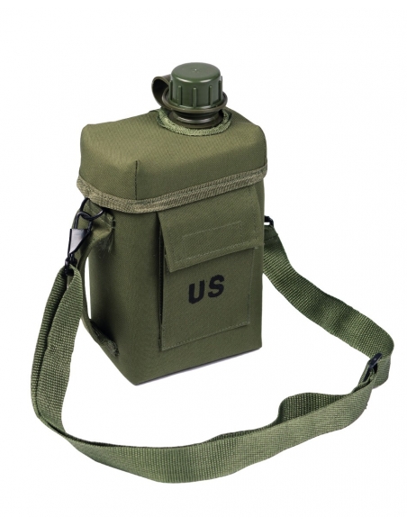 Cantimplora Patrulla Militar MilTec Verde