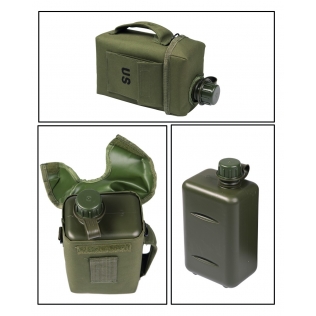 Cantimplora Patrulla Militar MilTec Verde 2