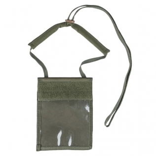 Portadocumentos Cuello MilTec Verde