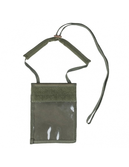 Portadocumentos Cuello MilTec Verde