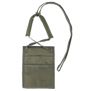 Portadocumentos Cuello MilTec Verde 2
