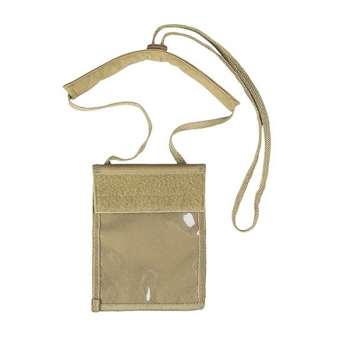 Portadocumentos Cuello MilTec Coyote