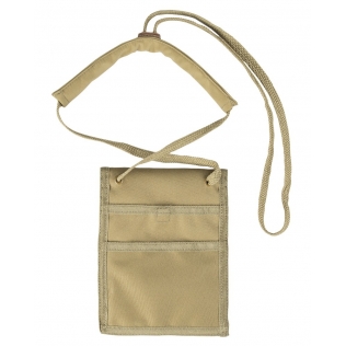 Portadocumentos Cuello MilTec Coyote 2