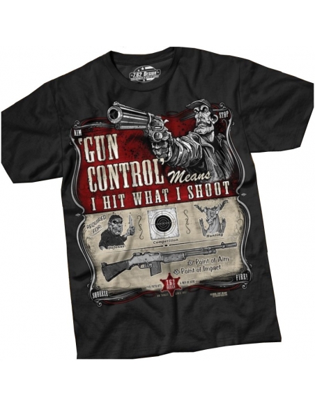 Camiseta Gun Control 7.62 Design