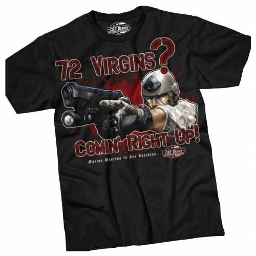 Camiseta 72 Virgins 7.62 Design