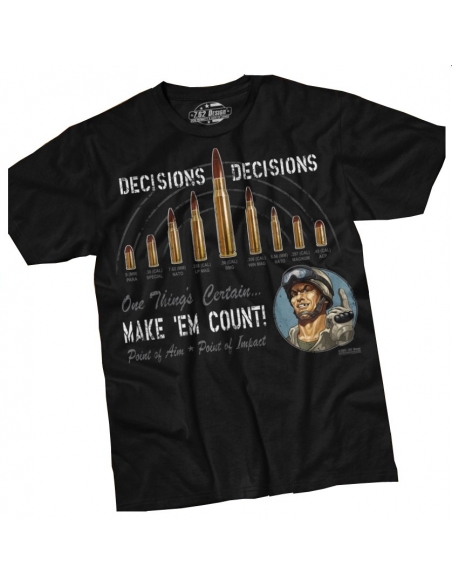 Camiseta Decisions 7.62 Design
