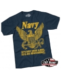 Camiseta Navy Retro 7.62 Design