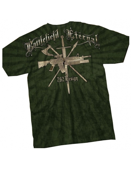 ComprarCamiseta Battlefield Verde 7.62 Design