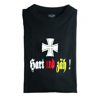 Camiseta Hart and Zäh Negra MilTec