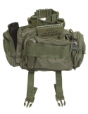 Riñonera Táctica MilTec Fanny Pack Sistema Modular SM Verde