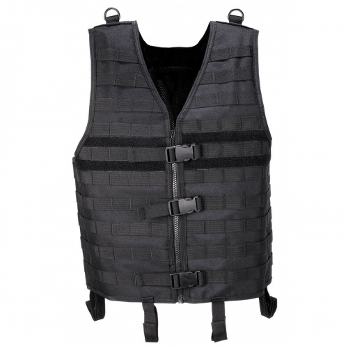 Chaleco Táctico MFH Molle Negro