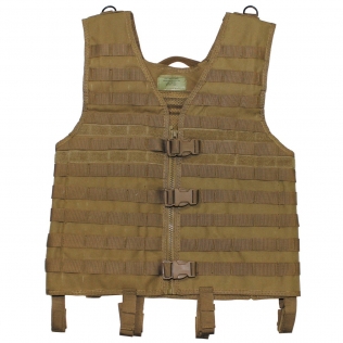Chaleco Táctico MFH Molle Coyote Tan