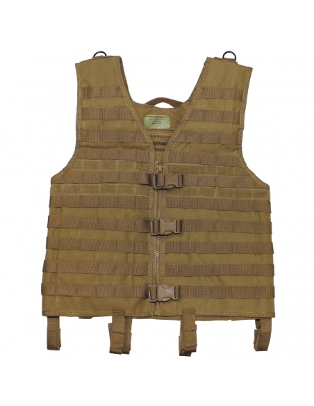 Chaleco Táctico MFH Molle Coyote Tan