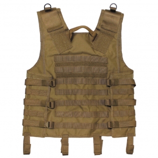 Chaleco Táctico MFH Molle Coyote Tan 2