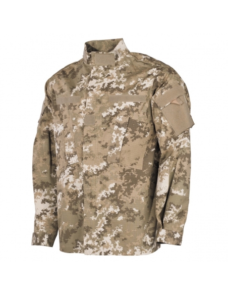 Camisa de Camuflaje ACU Vegetato Desert Rip Stop MilTec