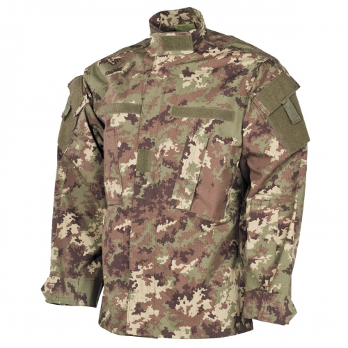 Camisa de Camuflaje ACU Vegetato Rip Stop MilTec
