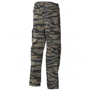 Pantalón Vietnam de Camuflaje Tiger Stripe Rip Stop MilTec 2