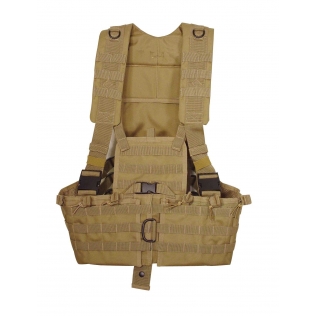 Chest Rig Táctico Molle Coyote Voodoo Tactical