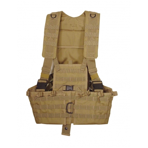 Chest Rig Táctico Molle Coyote Voodoo Tactical