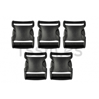 Hebilla de Plástico 50mm Negro (5 unidades) YKK