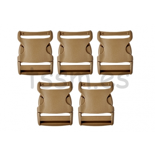 Hebilla de Plástico 50mm Coyote (5 unidades) YKK