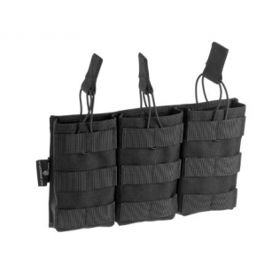 Portacargador Triple Molle 5.56 Negro Invader Gear