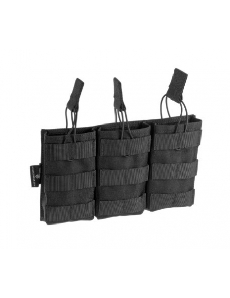 Portacargador Triple Molle 5.56 Negro Invader Gear