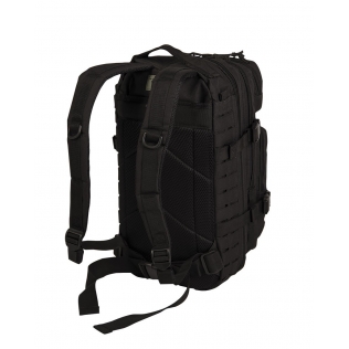 Mochila Táctica Militar MilTec US Assault SM 20 Litros Laser Cut Negra 2
