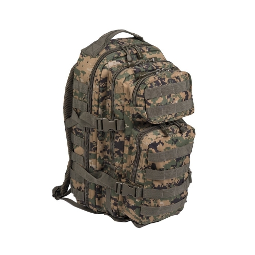 Mochila Táctica Militar MilTec US Assault SM 20 Litros Digital Woodland