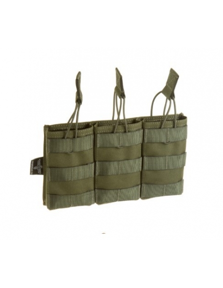 Portacargador Triple Molle 5.56 Invader Gear Verde