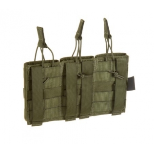 Portacargador Triple Molle 5.56 Invader Gear Verde 2