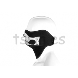 Máscara Protección de Neopreno Calavera Invader Gear Negra 2