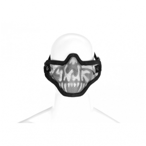 Máscara Táctica de Acero Cabeza de la Muerte Invader Gear Negra