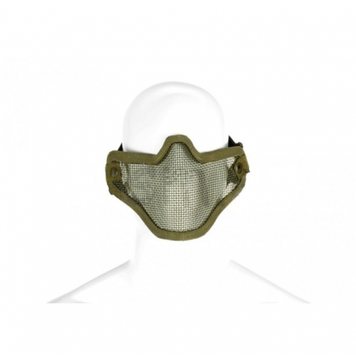 Máscara Táctica de Acero Invader Gear Verde