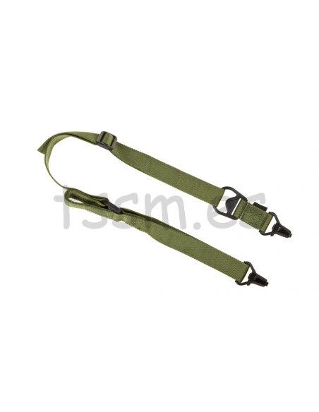 Correa Táctica Portafusil 2 Puntos Invader Gear FS3 Verde