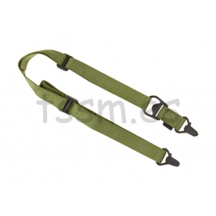 Correa Táctica Portafusil 2 Puntos Invader Gear FS3 Verde 2