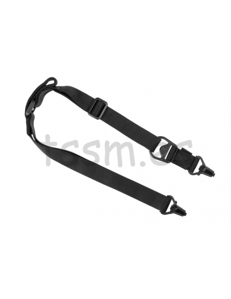 Correa Táctica Portafusil 2 Puntos Invader Gear FS3 Negro