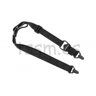 Correa Táctica Portafusil 2 Puntos Invader Gear FS3 Negro 2
