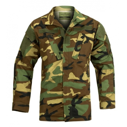 Camisa de Camuflaje Woodland TDU Revenger Invader Gear