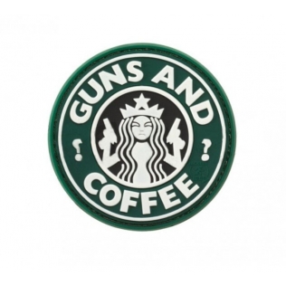 Parche de Goma 3D Guns and Coffee Rubber JTG
