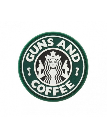 Parche de Goma 3D Guns and Coffee Rubber JTG