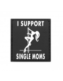 Parche de Goma 3D I Support Single Moms Swat JTG