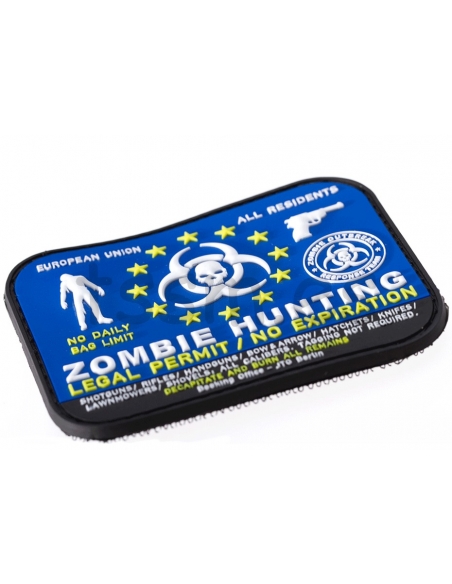 ComprarParche de Goma 3D Zombie Hunter JTG
